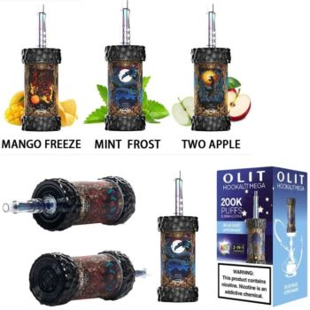 OLIT MEGA 200K Puffs DISPOSABLE 1 per pack TxC
