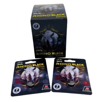 RHINO BLACK EDITION 1pk 24ct/BOX
