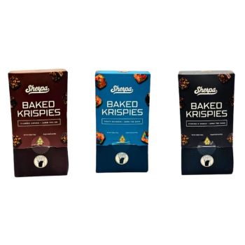 SHERPA D9 25mg BAKED KRISPIES 30 PER PACK