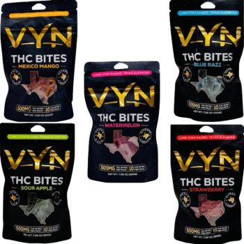 VYN THC BITES D9 50mg Gummies 10 per pack