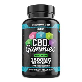 Hemp Bomb Cbd Melatonin Gummies -100- Count 1500 Mg (Bottle)