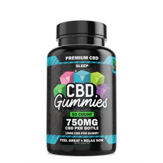 Hemp Bomb Cbd Melatonin Gummies -50- Count 750 Mg 