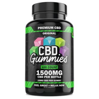 Hemp Bomb Cbd Gummies 100 Count 1500 Mg (Bottle)