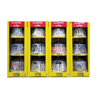 Clipper Lighter Carousel 144 + 12 Free N2