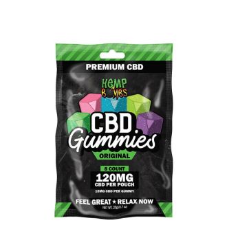 Hemp Bomb Cbd Gummies -8- Count 120 Mg (Green)