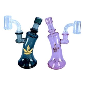 Aleaf The Crux Mini Ring Waterpipe 4.75 Inch - AL6141