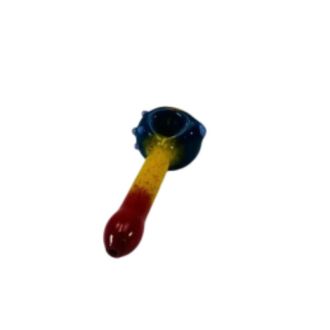 Frit Handpipe With Head Wigwag - 5 Inches
