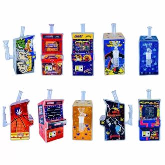 Dabitized Arcloudz Arcade Game Waterpipe - 8 Inch