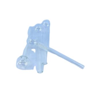 6 Inch Clear Oil Burner - Price Per Piece