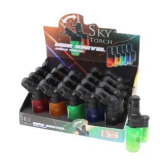 Sky Torch Mini Swivel Angle Torch 20 Count With Display