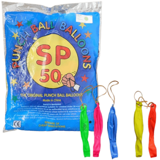 50 counts Super Punch Ball Party Balloons