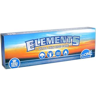 ELEMENTS ULTRA THIN KING SIZE PRE-ROLLED CONES 40 PACK