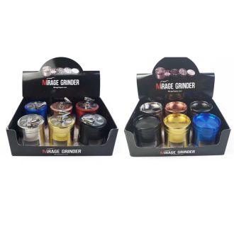 Metal Grinder 63mm - 4 Parts - Assorted - Price Per Piece