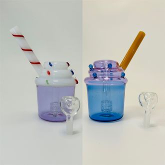 6 Inch Cupcake Waterpipe - WPFC11