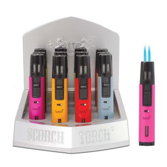 Scorch Torch Standing Pencil 2 Torch - 12 Counts Per Display - Assorted