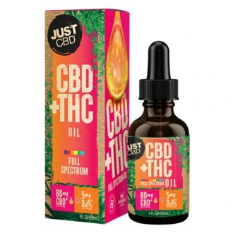 Just CBD THC Tincture - 2400mg and 150mg - 30ml