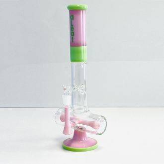 Aleaf Waterpipe 17" Inch - Inline Barrel Perc - Al2029b - Assorted