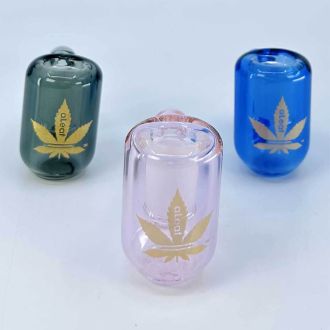 Aleaf Glass Ash Catcher 2" Inch - 14m/14f - 90° - Al9001 - Assorted Colors - Price Per Piece