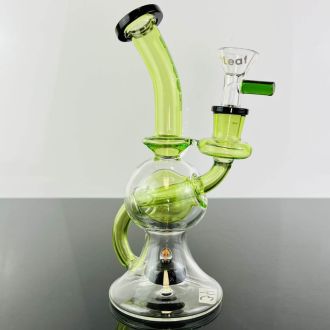 Waterpipe 7.5" Inch - Aleaf Ufo Perc Recycler - Al6029 - Assorted