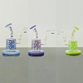 Aleaf Mini Honeycomb Waterpipe With Banger - Al5135 - 6 Inch