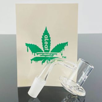 Aleaf - Green Sluper Banger - 14mm - Male - 90° Degree - Ald1003