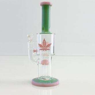 Aleaf Waterpipe 10" Inch -  With Double Tree Perc - Al6062