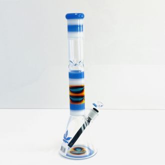 Aleaf Waterpipe 18" Inches - Beaker Wig Wag - Al2041 - Assorted Colors