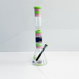 Aleaf Waterpipe 18" Inch - Beaker Wig Wag - Al2042 - Assorted Colors