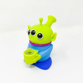 Waterpipe Silicone 6" Inch - 3-eyed Alien - Sl5029