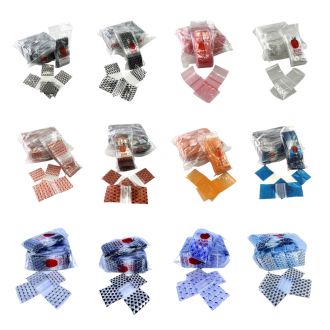 Apple Baggies - Ziplock 2020 Plastic Bags - 2 x 2 Inch - 100 Bags Per Pack - 10 Packs Per Box