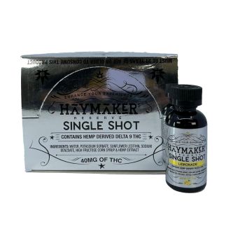 Haymakers' Reserve - Delta 9 - Single Shots - 55 ml 12 Counts Per Box