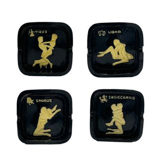 Ash Tray Zodiac Signs -  Assorted Design - Price Per Piece