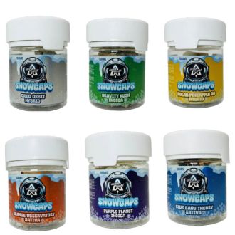 Astro Eight Snowcaps - HTE Flower - 7 Grams Jar