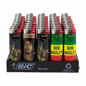 Bic Lighter Bob Marley - 50 Counts Per Display