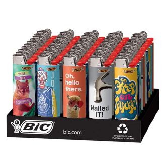 Bic Lighter - Favourities - 50 Counts Per Display