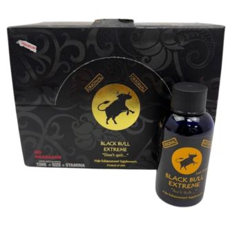 BLACK BULL EXTREME POUCH 15CT per pack