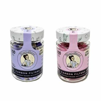 Blazy Susan Carbon Filters Xtra Slim - 100 Count Per Jar