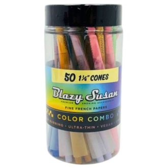 BLAZY SUSAN CONES 1 1/4 size 50ct/jar COLOR COMBO