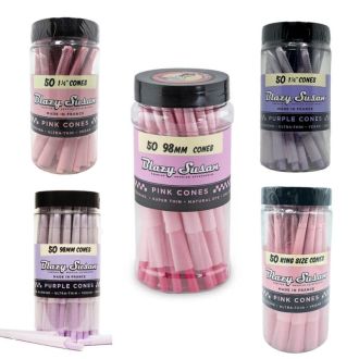 Blazy Susan Rolling Cones - 50 Counts Per Jar