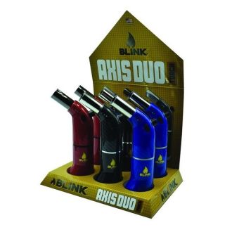 Blink Axis Duo Torch - Assorted Colors - 6 Counts Per Box