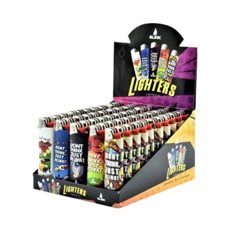 Blink N-1 Lighter Display - 50 Counts - Assorted Designs #1