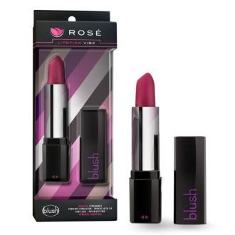 BLUSH ROSE Adult Toy LIPSTICK VIBRATOR
