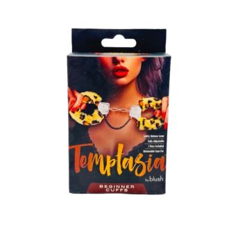 BLUSH TEMPTASIA Adult Toy BEGINNER CUFFS Leopard