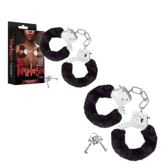 BLUSH TEMPTASIA Adult Toy BEGINNER CUFFS Black