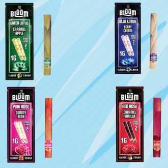 BLUUM RED ROSE ROLLS 2 PER PACK