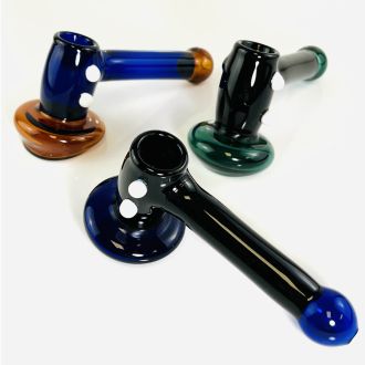 Bubbler 7" Inch - Hammer Assorted Colors - Price Per Piece