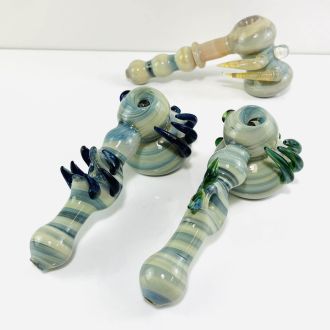 Bubbler 7" Inch - Hammer Fancy - Assorted Design - Price Per Piece