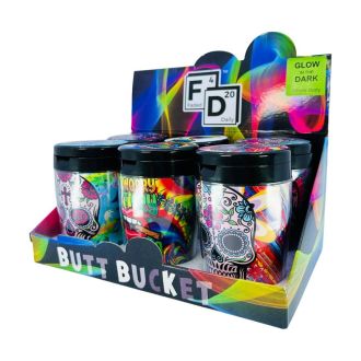 Butt Bucket FD - Car Ashtray - With LED Light - Glow In The Dark - FDX5046
