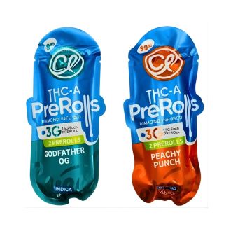CEREAL Diamond THC-A 1.5g PreRoll 2 per pack