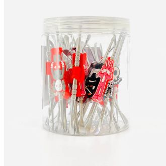 Character Metal Dabber With Silicone Tip - Price Per Jar